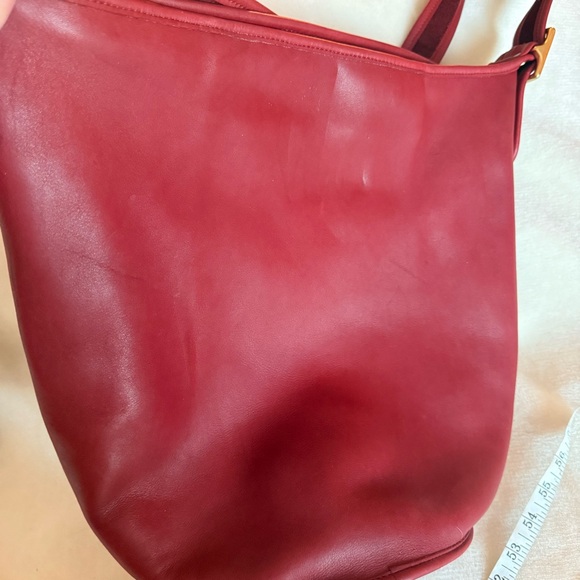 Vintage Coach Leather Bucket Bag - Picture 15 of 15